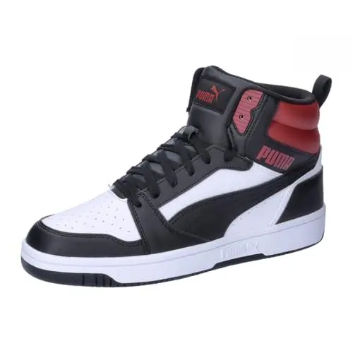 Produktbild: PUMA Unisex Rebound v6 Sneaker, White Black-Intense Red, 42 EU