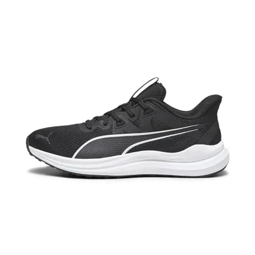 Produktbild: PUMA Unisex Reflect Lite Straßenlaufschuhe, Black White, 41 EU