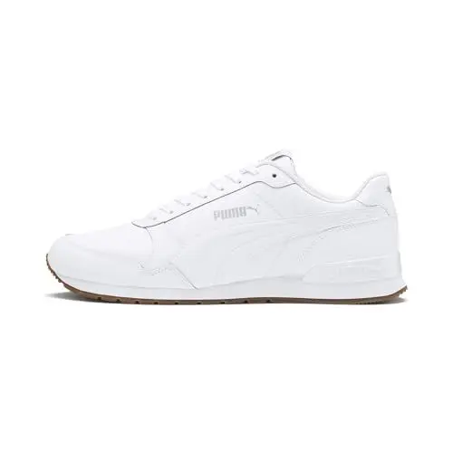 Produktbild: PUMA Unisex ST Runner v2 Full L Low-Top Trainer, Puma White-Gray Violet, 39 EU