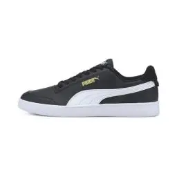 Produktbild: PUMA Unisex Shuffle Sneaker, Black White Team Gold, 47 EU