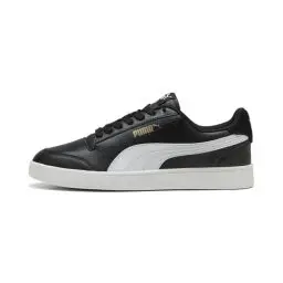 Produktbild: PUMA Unisex Shuffle Sneaker, Black White Team Gold, 44.5 EU
