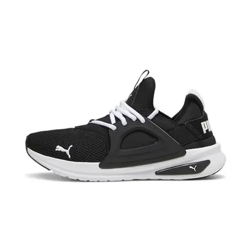 Produktbild: PUMA Unisex Softride Enzo Evo Road Running Shoe, Black White, 48.5 EU