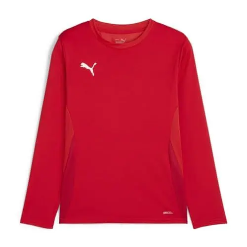 Produktbild: PUMA Unisex Teamgoal Jr Fußballtrikot, Puma Red-puma White-Fast Red, 152 EU