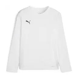 Produktbild: PUMA Unisex Teamgoal Jr Fußballtrikot, Puma White-puma Black-Feather Gray, 164 EU