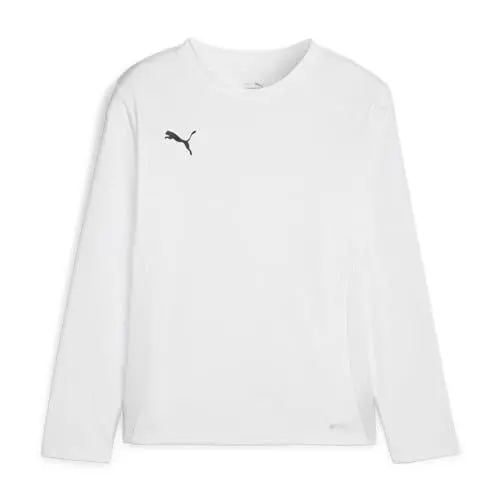 Produktbild: PUMA Unisex Teamgoal Jr Fußballtrikot, Puma White-puma Black-Feather Gray, 152 EU