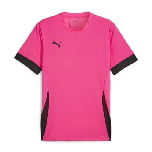 Produktbild: PUMA Unisex Teamgoal Matchday Jr Fußballtrikot, Fluro Pink PES-puma Black-puma Black, 140 EU