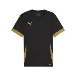 Produktbild: PUMA Unisex Teamgoal Matchday Jr Fußballtrikot, Puma Black-puma Gold, 116 EU