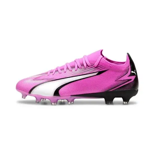 Produktbild: PUMA Unisex Ultra Match Fg/Ag Soccer Shoe, Poison Pink White Black, 40 EU