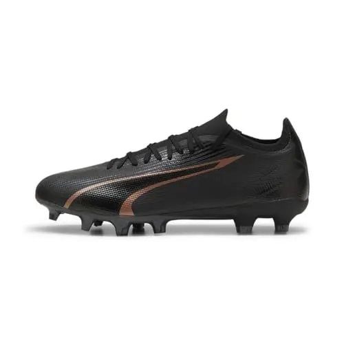 Produktbild: PUMA Unisex Ultra Match FG/AG Soccer Shoe, Black-Copper Rose, 48.5 EU