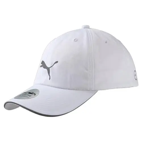 Produktbild: PUMA Unisex Unisex Running Cap III Kappe, Weiß, Einheitsgröße EU