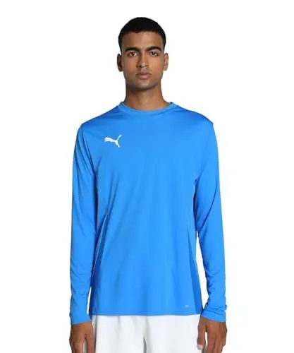 Produktbild: PUMA teamGOAL LS Jersey, Unisex-Erwachsene Fußballtrikot, Ignite Blue-PUMA White-PUMA Team Royal,