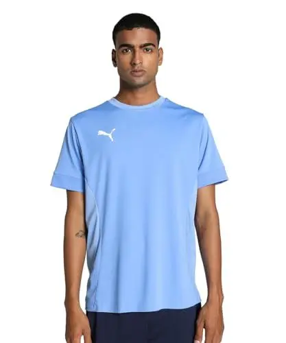 Produktbild: PUMA Unisex Teamgoal Matchday Jr Fußballtrikot, Fluro Yellow PES-puma Black-puma Black, 128 EU