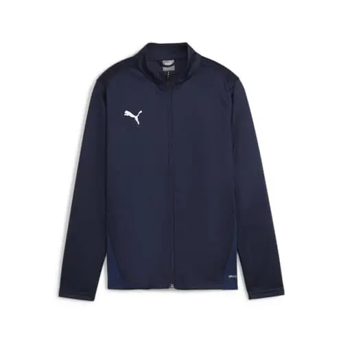 Produktbild: PUMA Unisex Teamgoal Jr Trainingsjacke, PUMA Navy-PUMA White-Persian Blue, 116 EU