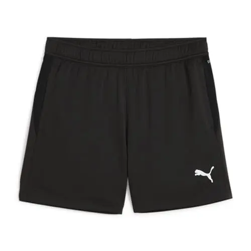 Produktbild: PUMA teamGOAL Training Short Wmn, Unisex-Erwachsene Gestrickte Shorts, PUMA Black-PUMA White-Flat Dark Gray, 658645