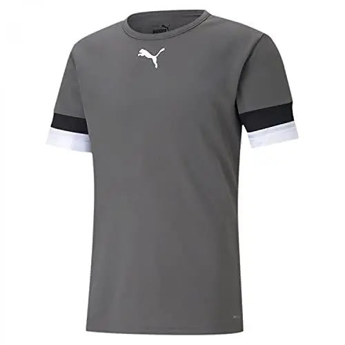 Produktbild: PUMA Unisex Kinder Teamrise Jersey Jr Shirt, Smoked Pearl-puma Black-puma White, 164 EU