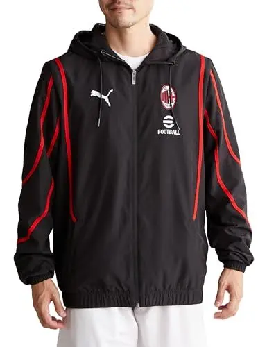 Produktbild: Puma AC Milan Prematch Herrenjacke 2024 2025, Erwachsene, rot, L