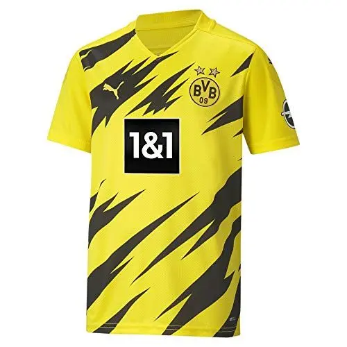 Produktbild: Puma BVB HOME Trikot Replica 20/21 T-shirt, Cyber Yellow-Puma Black, 164