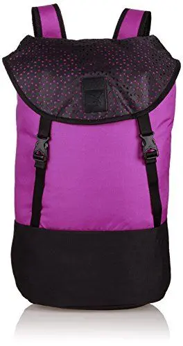 Produktbild: Puma Damen Rucksack Urban Pack, Black-Vivid Viola, 28,5 x 40,5 x 18 cm, 20 Liter, 073236 03