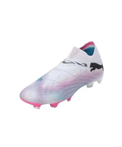 Produktbild: Puma Herren Fussballschuhe Future 7 Ultimate FG/AG 107599 Puma White-Black-Poison Pink 42