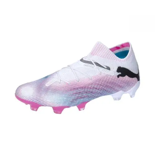 Produktbild: PUMA Herren Fußballschuhe FUTURE 7 ULTIMATE FG/AG puma white-puma black-poison pink 42 1/2
