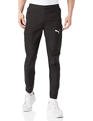 Produktbild: Puma Herren Liga Sideline Woven Pants Hose, Puma Schwarz-Puma Weiß, 48/50 EU