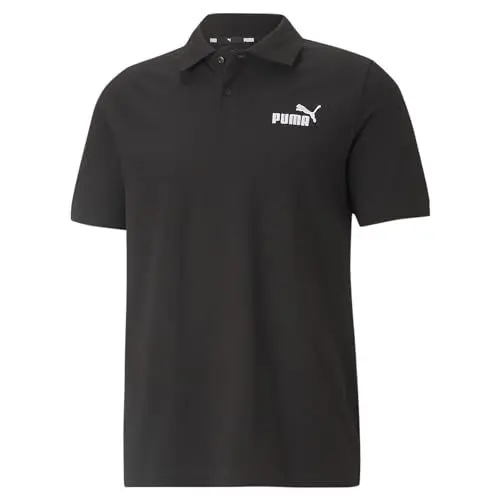 Produktbild: PUMA Herren Ess Pique Poloshirt, Puma Black, S EU