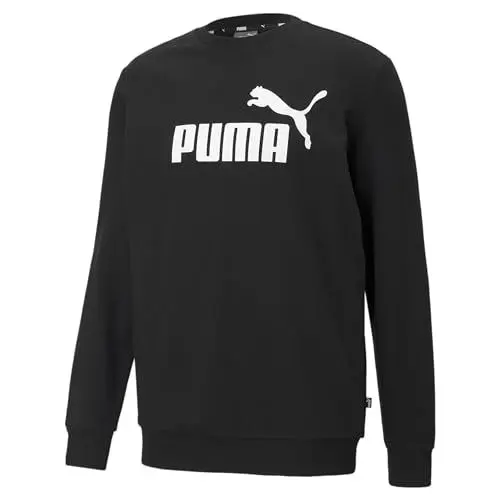 Produktbild: PUMA Herren Big Logo Crew Tr Pullover, Puma Black, S EU