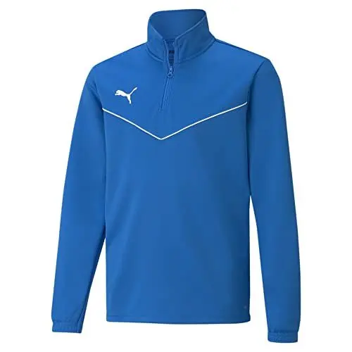 Produktbild: PUMA Jungen Teamrise 1/4 Zip Top Jr Sweatshirt, Electric Blue Lemonade, 116 EU