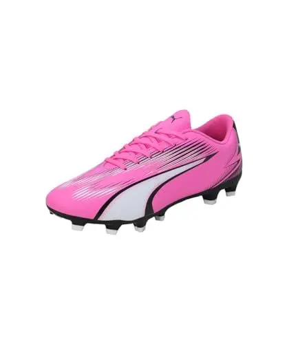 Produktbild: PUMA Herren Ultra Play FG/AG Soccer Shoe, Poison PINK White Black, 39 EU