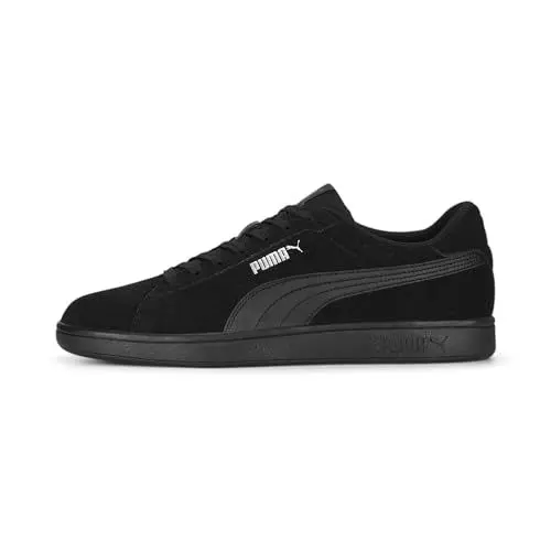 Produktbild: PUMA Unisex Smash 3.0 Sneaker, Black Black Silver, 40.5 EU