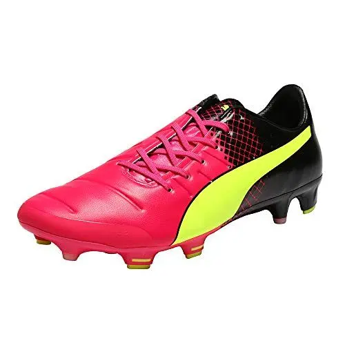 Produktbild: Puma evoPOWER 1.3 Tricks FG, Herren Fußballschuhe, Rosa (pink glo-safety yellow-black 01), 41 EU (7.5 UK)