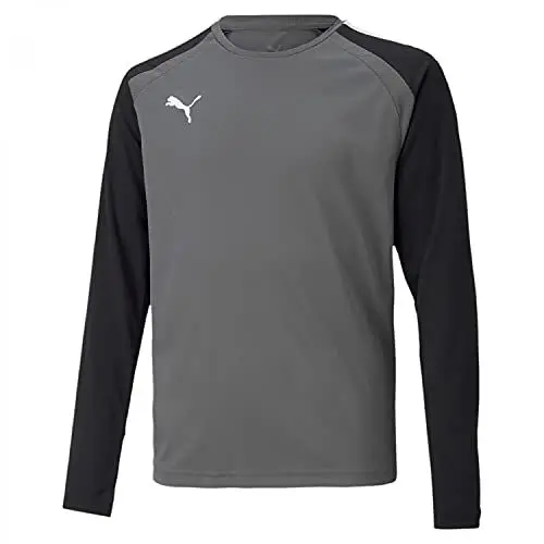 Produktbild: Puma teamPACER Torwarttrikot Torwartshirt Kinder grau schwarz Gr 164