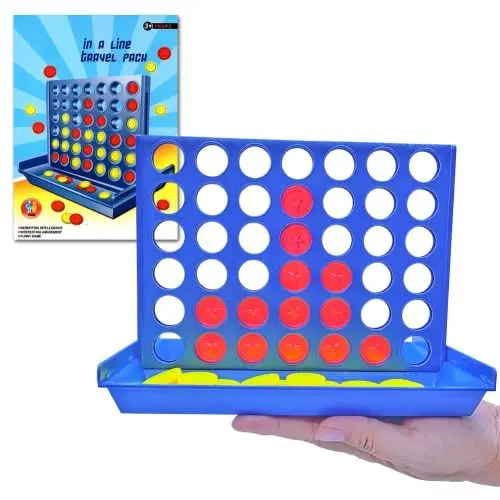 Produktbild: Pup Go 4 Gewinnt Battle, Vier Gewinnt Action, Minispiele Vier Gewinnt Spiele Unterwegs Spiele für Unterwegs Spiele Outdoor Reise Spiel, Spiel für Kinder 3+ 4 5 6 Jahren (Klein)