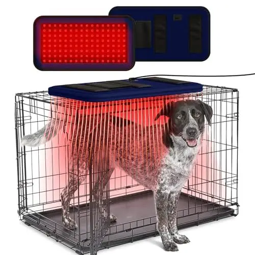 Produktbild: PUPCA Lasertherapie für Hunde, Rotlicht Therapie für Stärkung von Hundegelenken, Gelenkschmerzlinderung und entzündungshemmend, Infrarotlampe für Haustiere Hunde Katzen