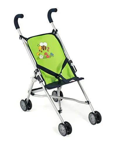 Produktbild: Puppenbuggy Roma, Puppenwagen, Mini-Buggy, Bumblebee, Navy-grün