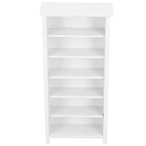 Produktbild: Puppenhaus Bücherregal, Maßstab 1:12 Puppenhaus Holz Regal Schrank Miniatur Möbel Holz Bücherregal Puppenhaus Dekoration Möbel Zubehör(weißes Bücherregal) Toysandgames Toysandgames Puppenzubehör
