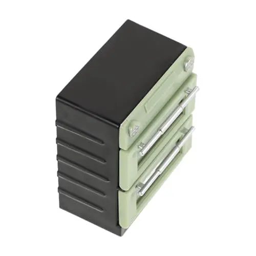 Produktbild: Puppenhausofen Mini-puppenhaus-zubehör Miniatur-möbelherd Mini-puppenhauszubehör Miniatur-küchendekoration Miniatur-küchenmöbel Kinder Spielen -Requisite Plastik Green VICASKY