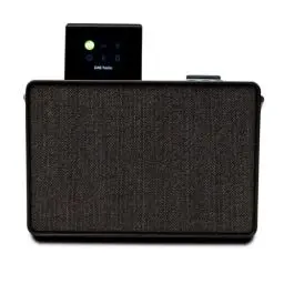 Produktbild: Pure Evoke Play vielseitiges Musiksystem für innen und außen (DAB+/UKW Radio, Internetradio, Podcasts, Spotify Connect, Bluetooth in sattem 40W Stereoklang) Coffee Black