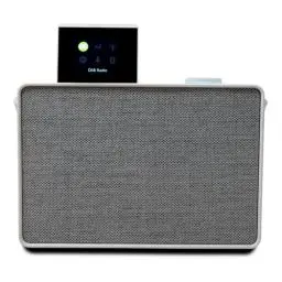 Produktbild: Pure Evoke Play vielseitiges Musiksystem für innen und außen (DAB+/UKW Radio, Internetradio, Podcasts, Spotify Connect, Bluetooth in sattem 40W Stereoklang), Cotton White