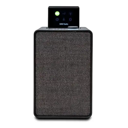 Produktbild: Pure Evoke Spot kompaktes Musiksystem für das Zuhause (DAB+/UKW Radio, Internetradio, Podcasts, Spotify Connect, Bluetooth und 20 Watt Audioleistung), Coffee Black