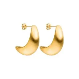 Produktbild: PURELEI® Big Drop Ohrringe, Tropfen Ohrringe aus langlebigem Edelstahl für Frauen, Wasserfeste Damenohrringe, Ohrringe für deinen individuellen Look (Länge 28,4 mm) (Matt-Gold)