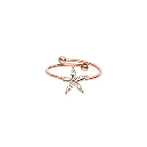 Produktbild: Purelei® Elastischer Bright Spring Ring (Rosegold) – Damenring aus langlebigem Edelstahl – Wasserfeste Ringe – Größe 56/60 – Modeschmuck für deinen individuellen Look