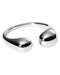 Produktbild: Purelei® Embrace Ring (Silber) – Wasserfester Damenring aus langlebigem Edelstahl – Verstellbare Ringe von Größe S bis M – Modeschmuck für deinen individuellen Look