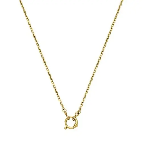Produktbild: Purelei® Maikai Kette Damen (Gold) – Halskette Damen aus langlebigem Edelstahl – Wasserfeste Kette mit Anhänger – 40-45 cm Länge verstellbar – Halskette für deinen individuellen Look