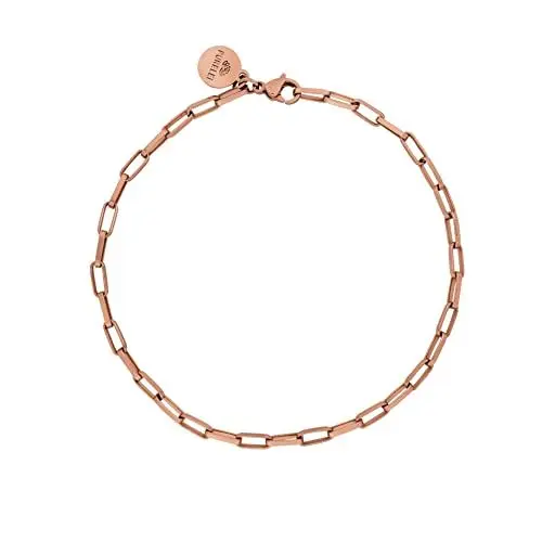 Produktbild: Purelei® Waina Armband (Roségold) – Elegantes, verspieltes Damen Armband – Edelstahl 18K rosévergoldet – Verstellbare Länge 16-19 cm – Hawaiianisch inspiriert