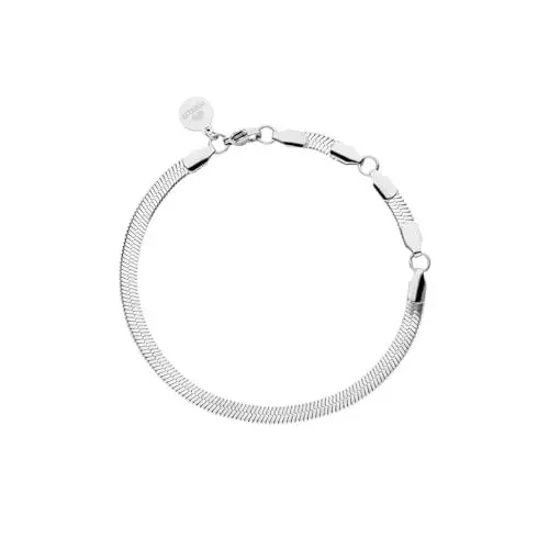 Produktbild: Purelei® ilalo Armband (Silber) – Elegantes, verspieltes Damen Armband – Edelstahl – Verstellbare Länge 16-19 cm – Hawaiianisch inspiriert & wasserfest