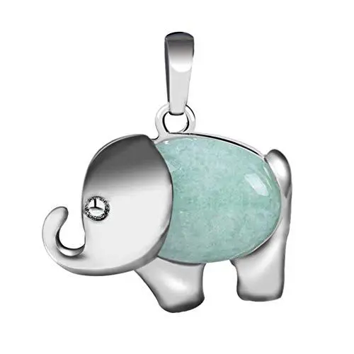 Produktbild: Purmy Halskette Frauen Aventurin Chakra Kristalle Heilstein anhänger Charms 3X2.6CM