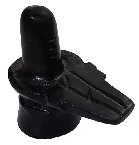 Produktbild: Purpledip Marmor Shivaling, Universelles Symbol von Lord Siva: Statue für Zuhause, Auto oder Büro (12471)