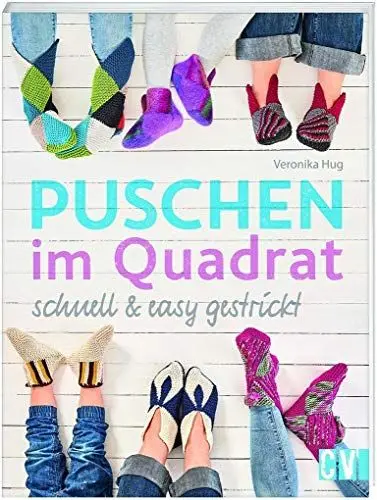Produktbild: Puschen im Quadrat, schnell & easy gestrickt