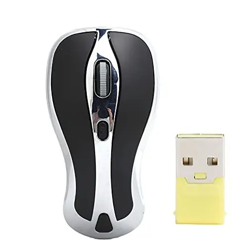 Produktbild: PUSOKEI 6D Gyroskop Computermaus 2,4G USB-Empfänger Optische Fly Air-Maus Mehrzweck-Funkmaus für PCs, Fernseher, Set-Top-Boxen